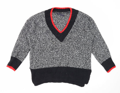 Womens UK Size M Marks and Spencer Grey Pullover Jumper