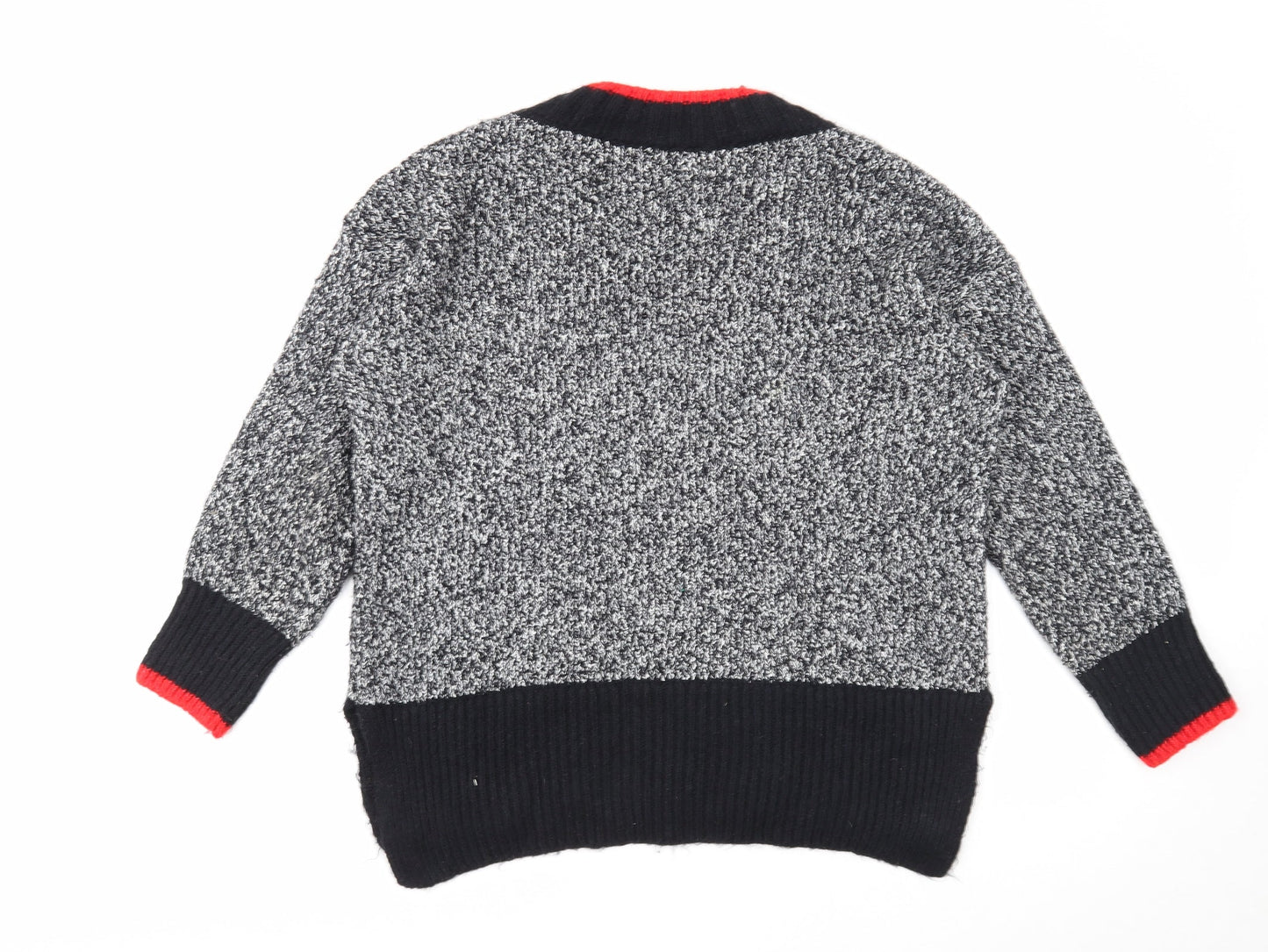 Womens UK Size M Marks and Spencer Grey Pullover Jumper