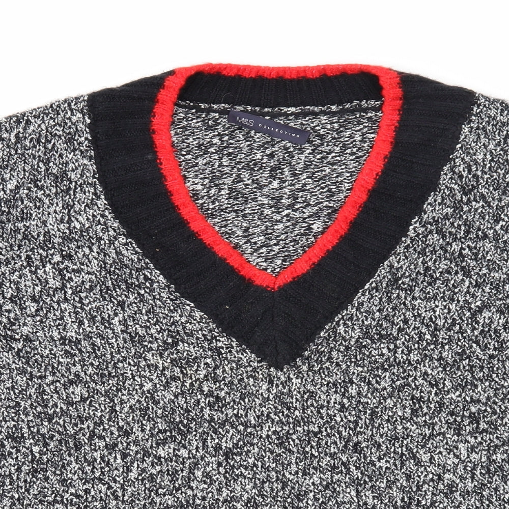 Womens UK Size M Marks and Spencer Grey Pullover Jumper