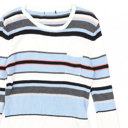 Womens UK Size 14 Marks and Spencer Multicoloured Pullover Jumper