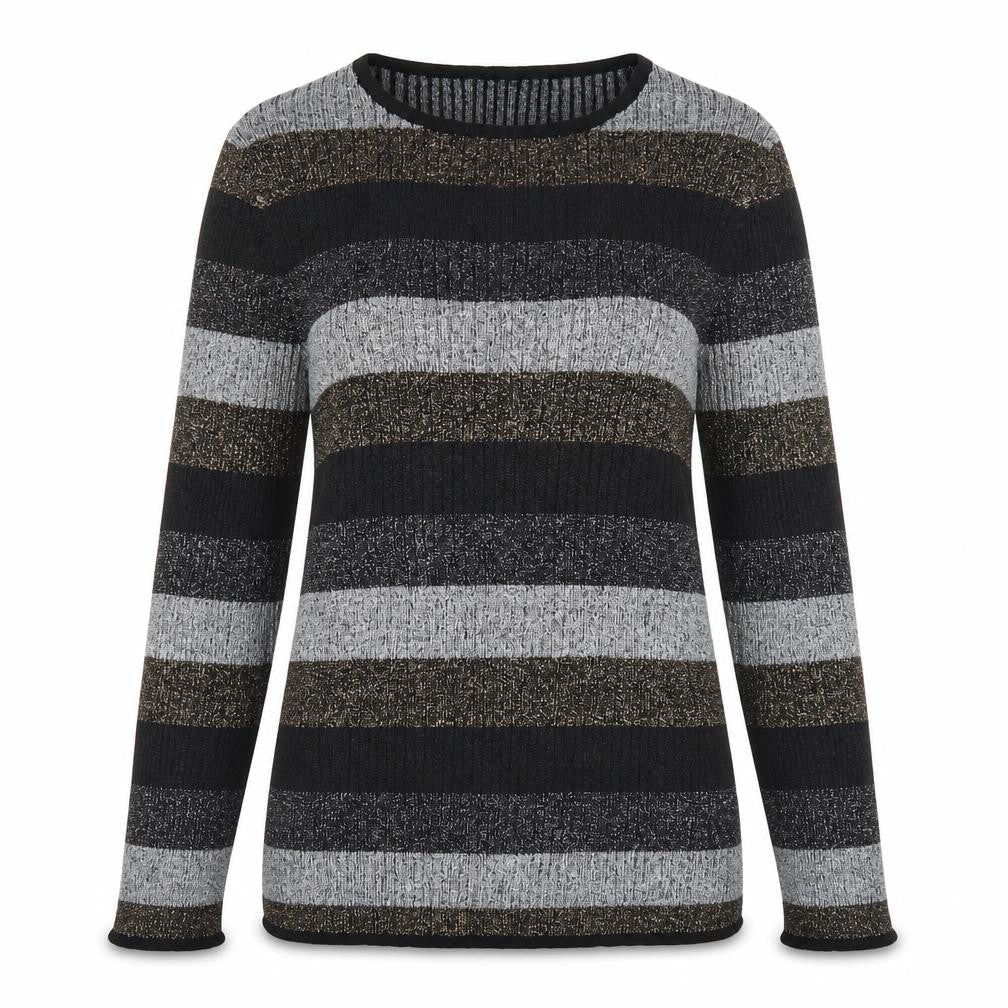 Womens UK Size 14 Papaya Multicoloured Pullover Jumper