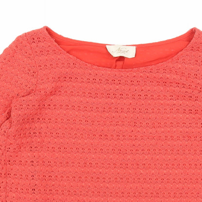 Womens UK Size 6 NEXT Red Pullover Jumper