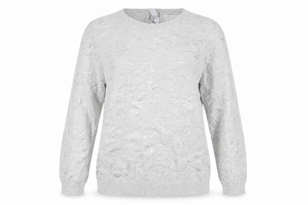 Womens UK Size 14 RJR.John Rocha Grey Pullover Jumper