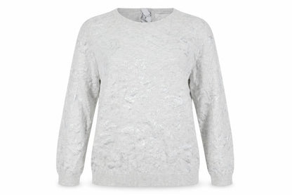 Womens UK Size 14 RJR.John Rocha Grey Pullover Jumper