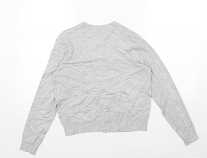Womens UK Size 12 Marks and Spencer Grey Cardigan Jumper