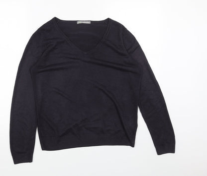 Womens UK Size 12 Marks and Spencer Blue Pullover Jumper