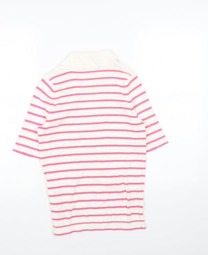 Womens UK Size M Marks and Spencer Pink Pullover Jumper