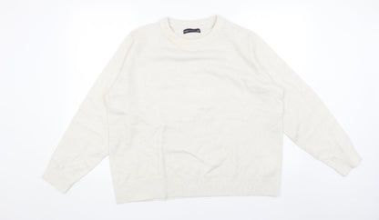 Womens UK Size L Marks and Spencer Grey Pullover Jumper