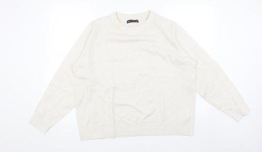 Womens UK Size L Marks and Spencer Grey Pullover Jumper