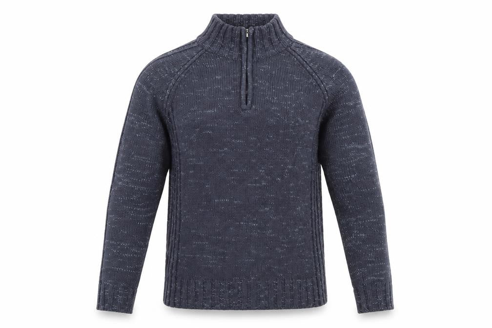 Mens UK Size L Tom Hagan Blue Pullover Jumper