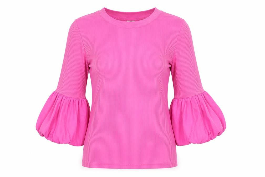 Womens UK Size 8 River Island Pink Basic Blouse