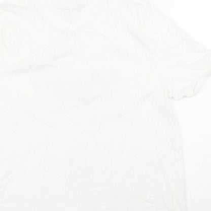 Womens UK Size 14 TU White Basic T-Shirt