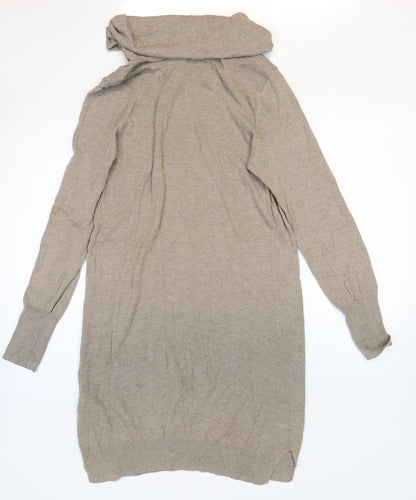 Beacari Cove Womens Grey Cotton Pullover Sweatshirt Size 12 Pullover