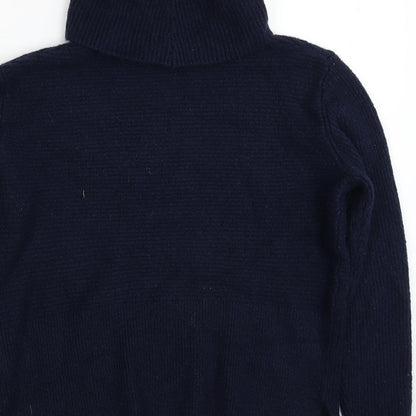 Womens UK Size 6 Miss Selfridge Blue Pullover Jumper