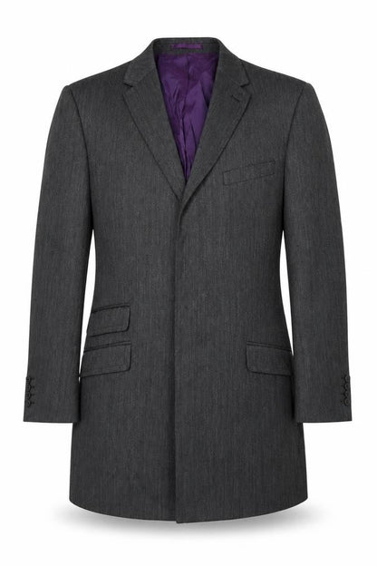 Paul Costelloe Mens Grey Polyester Jacket Blazer Size 40