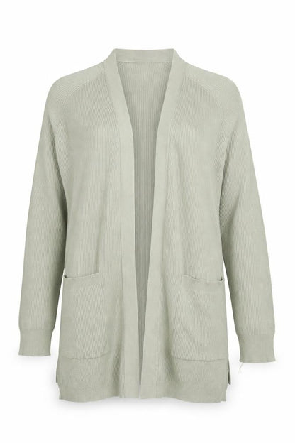 Womens UK Size S Marks and Spencer Green Cardigan Jumper
