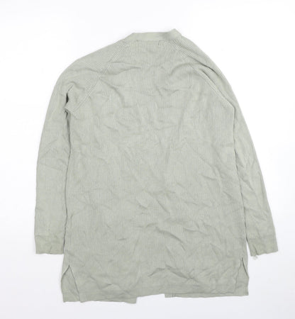 Womens UK Size S Marks and Spencer Green Cardigan Jumper