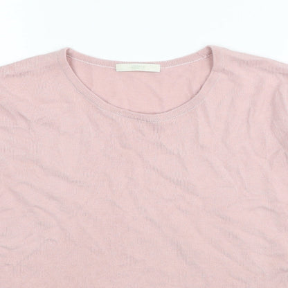 Womens UK Size 20 Marks and Spencer Pink Pullover Jumper