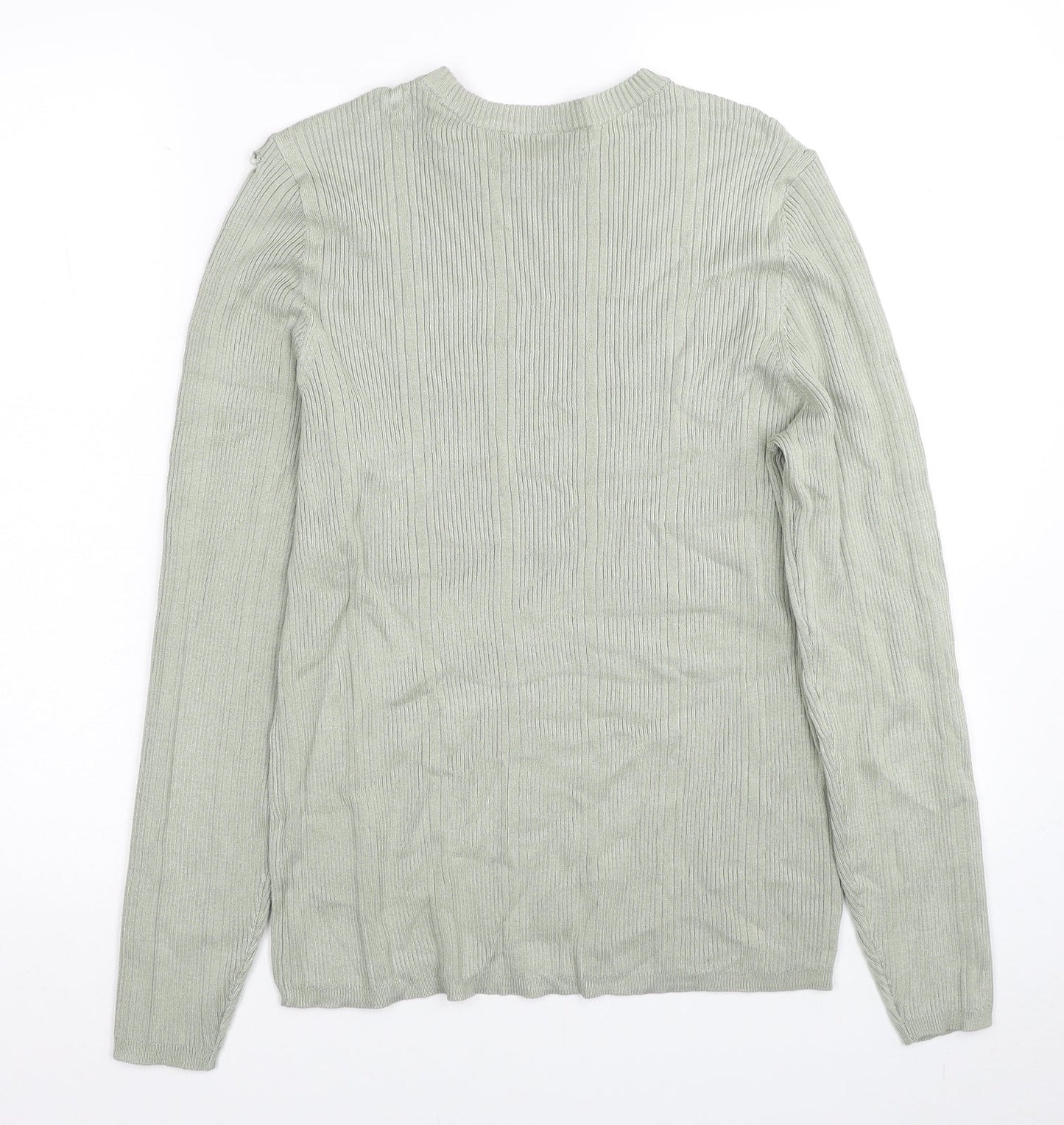 Womens UK Size 16 Marks and Spencer Green Pullover Jumper