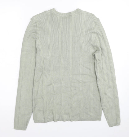 Womens UK Size 16 Marks and Spencer Green Pullover Jumper