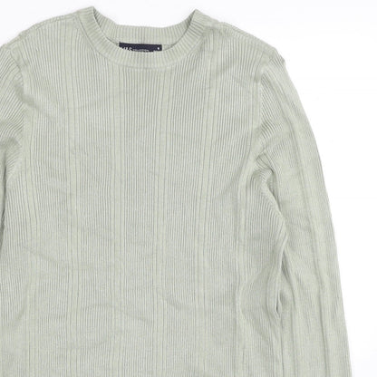 Womens UK Size 16 Marks and Spencer Green Pullover Jumper