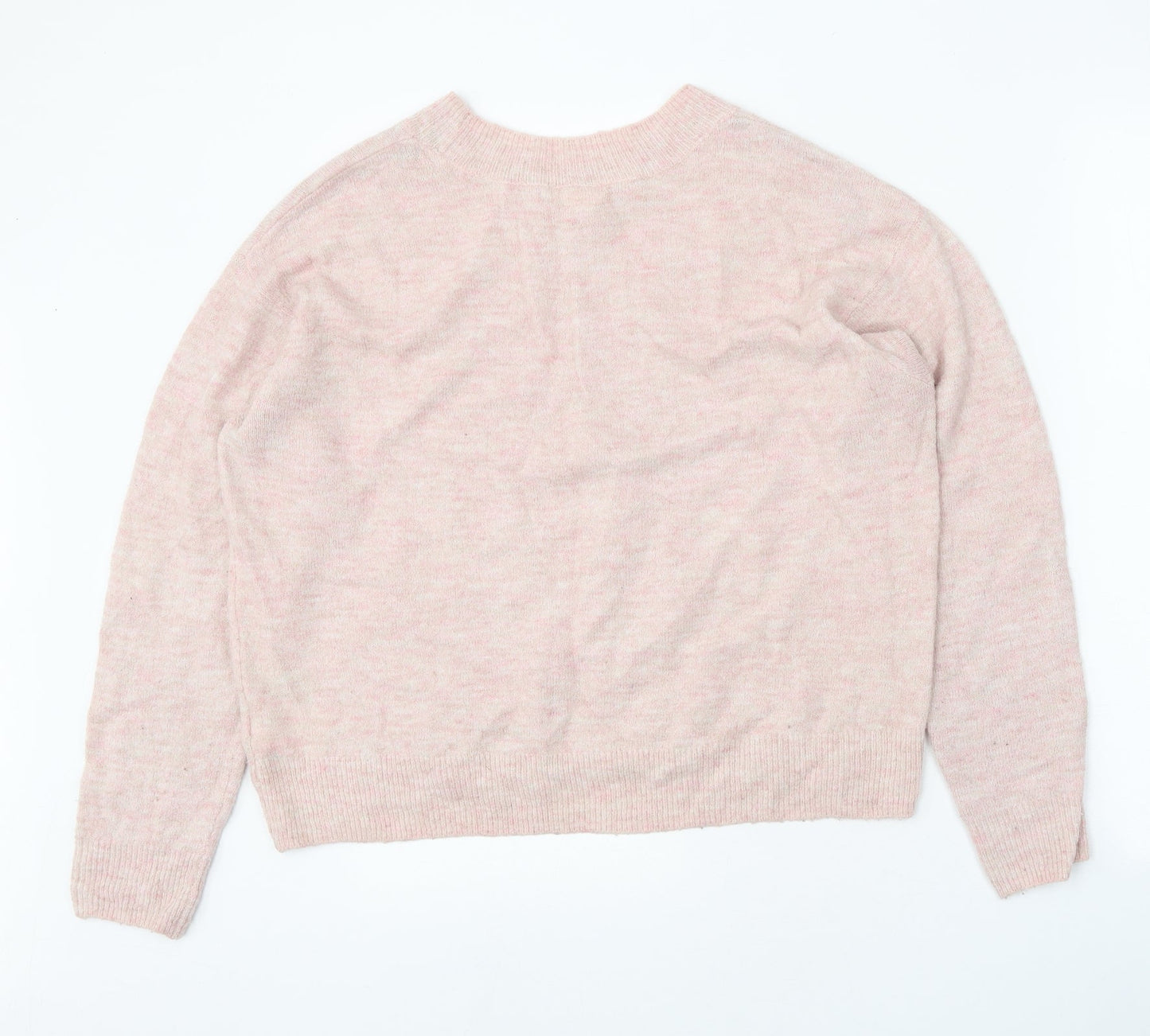 Womens UK Size XS H&M Pink Pullover Jumper
