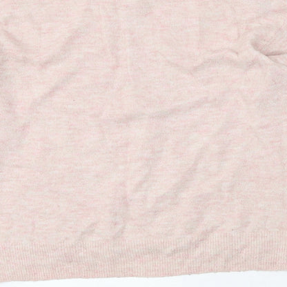 Womens UK Size XS H&M Pink Pullover Jumper