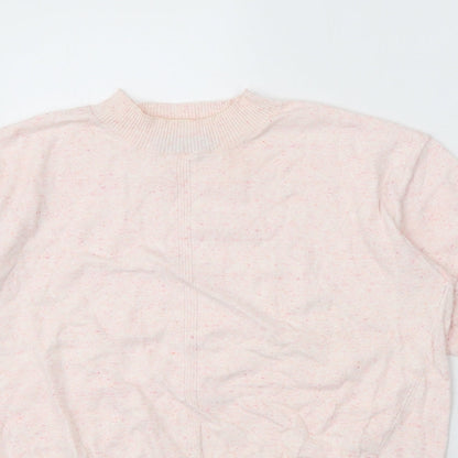 Womens UK Size M Marks and Spencer Pink Pullover Jumper