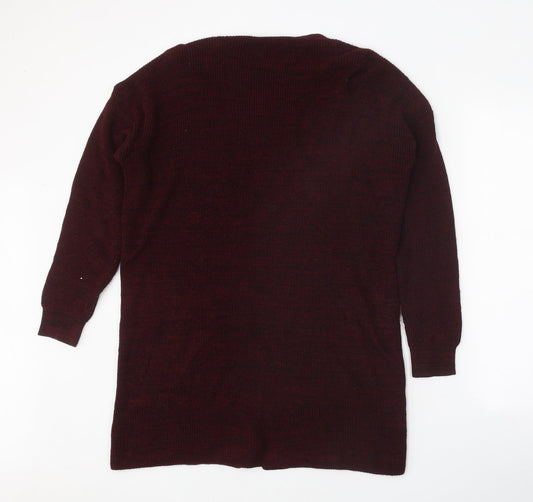 Womens UK Size S Stradivarius Red Cardigan Jumper