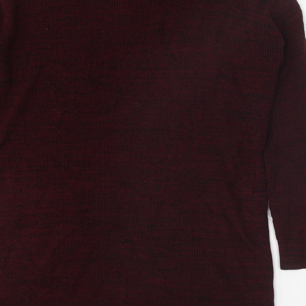 Womens UK Size S Stradivarius Red Cardigan Jumper
