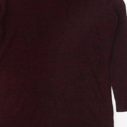 Womens UK Size S Stradivarius Red Cardigan Jumper