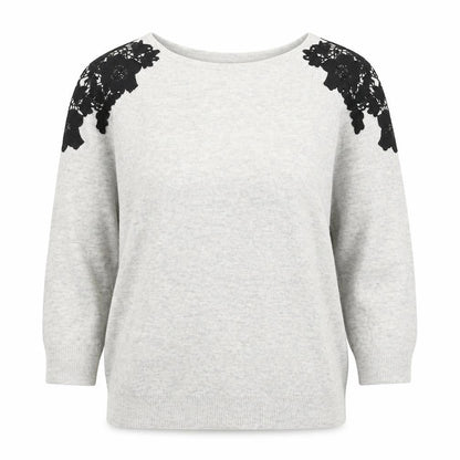 Womens UK Size 12 Wallis Grey Pullover Jumper