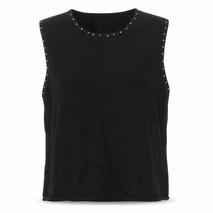 Womens UK Size XL Preworn Black Vest Jumper