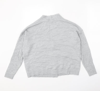 Womens UK Size 8 ASOS Grey Cardigan Jumper