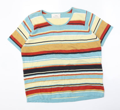 Womens UK Size 18 Ann Harvey Multicoloured Pullover Jumper
