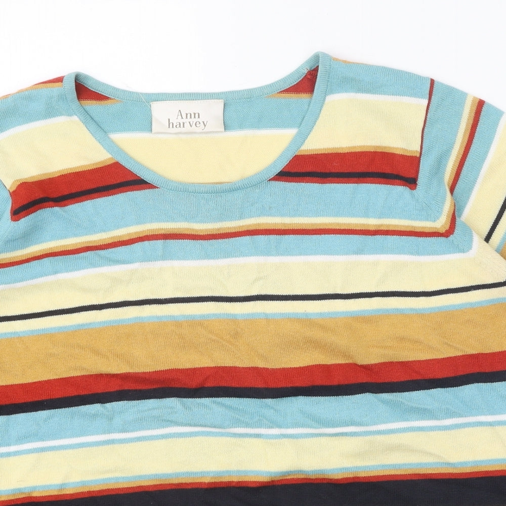 Womens UK Size 18 Ann Harvey Multicoloured Pullover Jumper