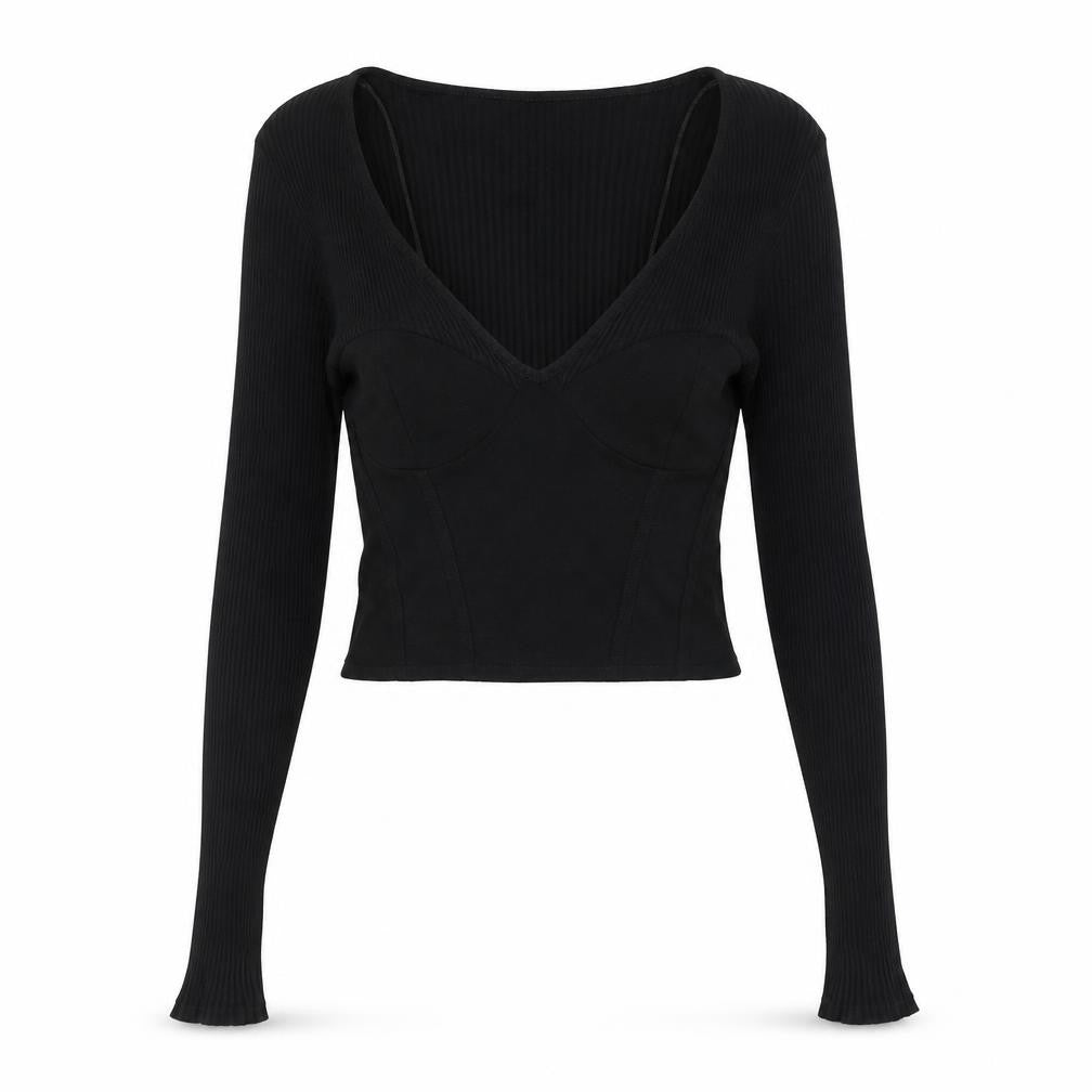 Womens UK Size M Zara Black Basic Tank