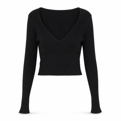 Womens UK Size M Zara Black Basic Tank