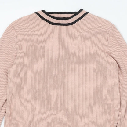 Womens UK Size 14 Marks and Spencer Pink Pullover Jumper