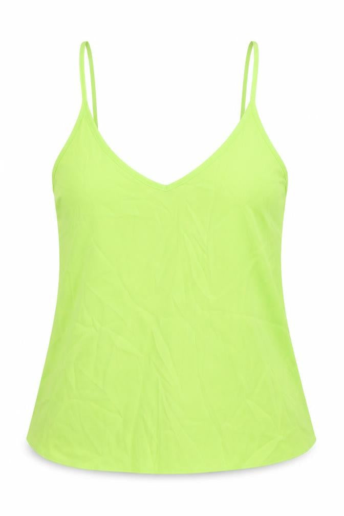 Womens UK Size 6 ASOS Green Basic Tank