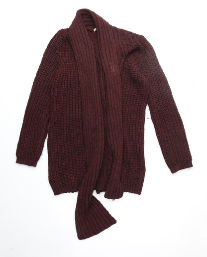 Womens UK Size S NEXT Brown Cardigan Jumper
