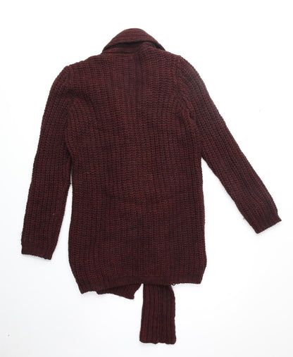 Womens UK Size S NEXT Brown Cardigan Jumper