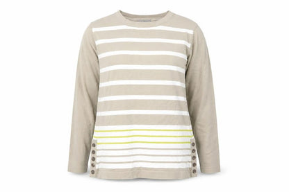 Womens UK Size XL First Avenue Beige Pullover Jumper