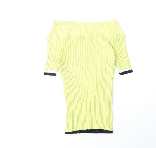 Womens UK Size 12 NEXT Green Basic Tank