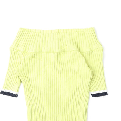 Womens UK Size 12 NEXT Green Basic Tank