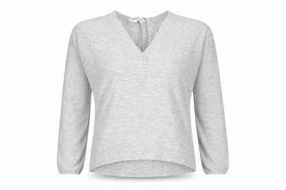 Womens UK Size S H&M Grey Basic T-Shirt
