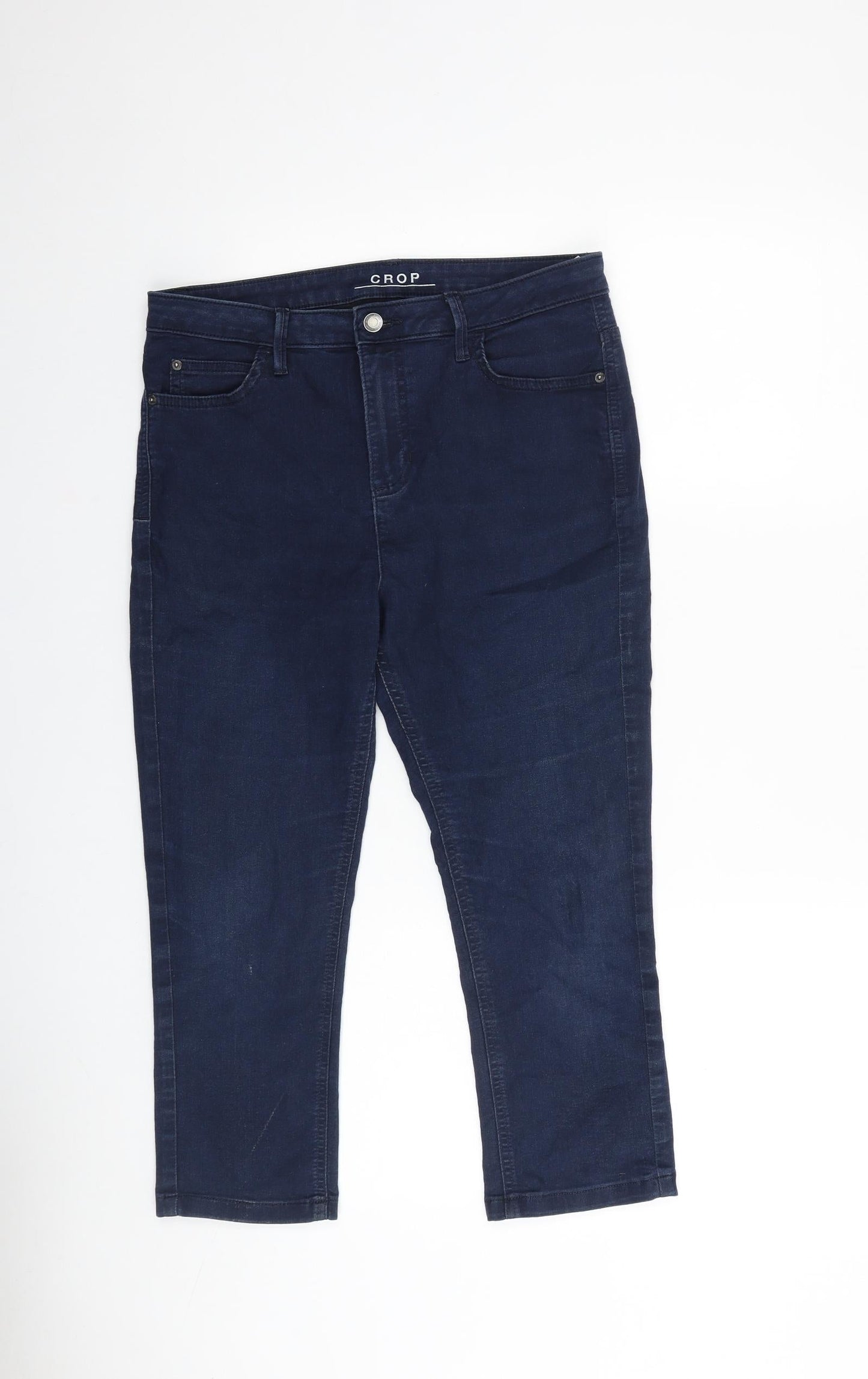 Womens UK Size 12 Marks and Spencer Regular Fit Skinny Blue Jeans
