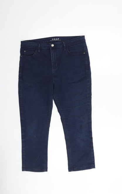 Womens UK Size 12 Marks and Spencer Regular Fit Skinny Blue Jeans
