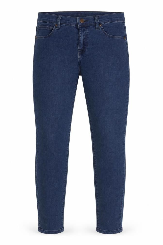 Forever 21 Womens Blue Cotton Blend Skinny Jeans Size 27 in L29 in Regular Zip