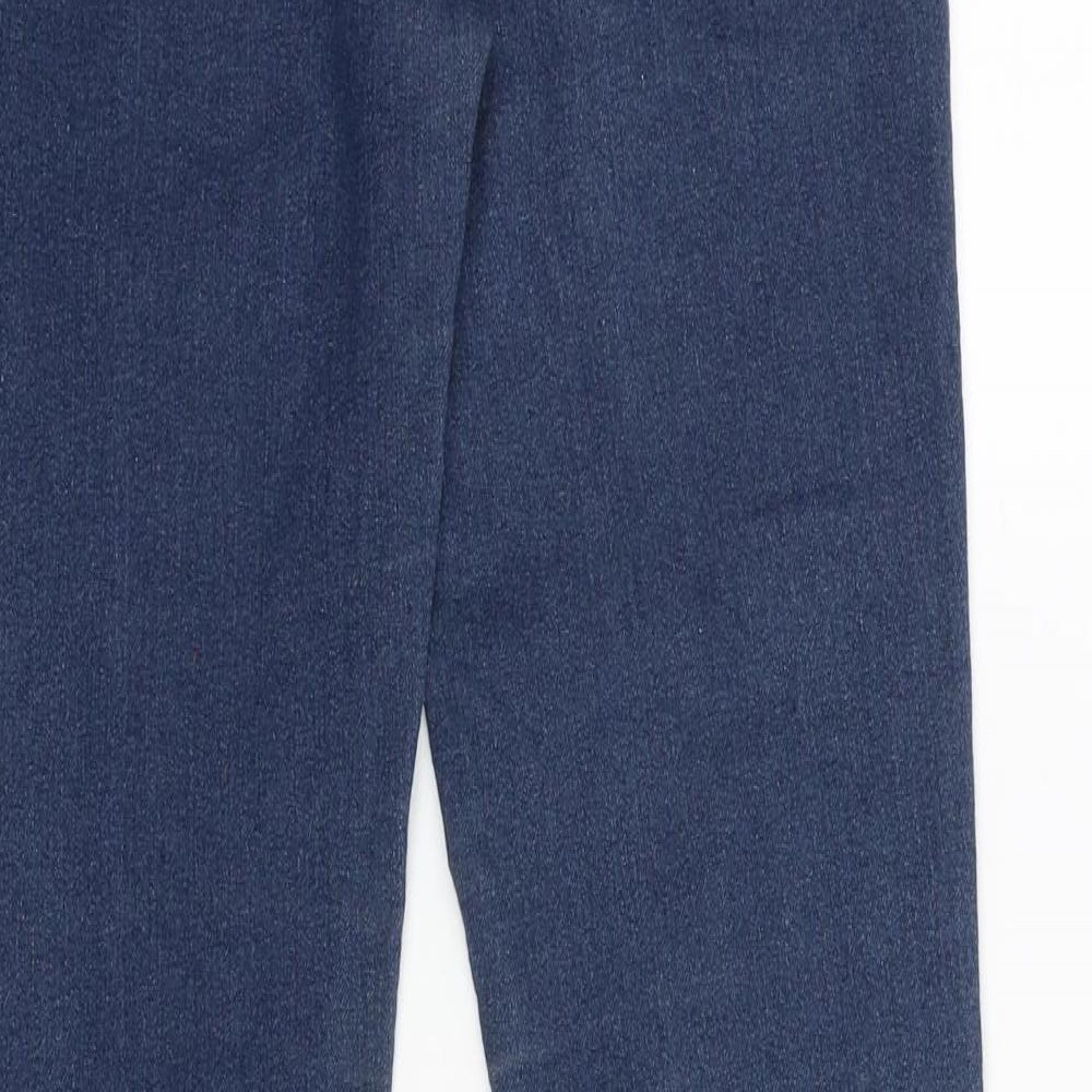 FOREVER 21 Womens Blue Cotton Blend Skinny Jeans Size 27 in L29 in Regular Zip